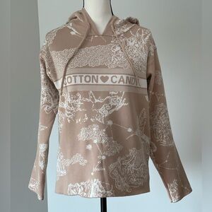 Cotton Candy hooded sweater new with tag